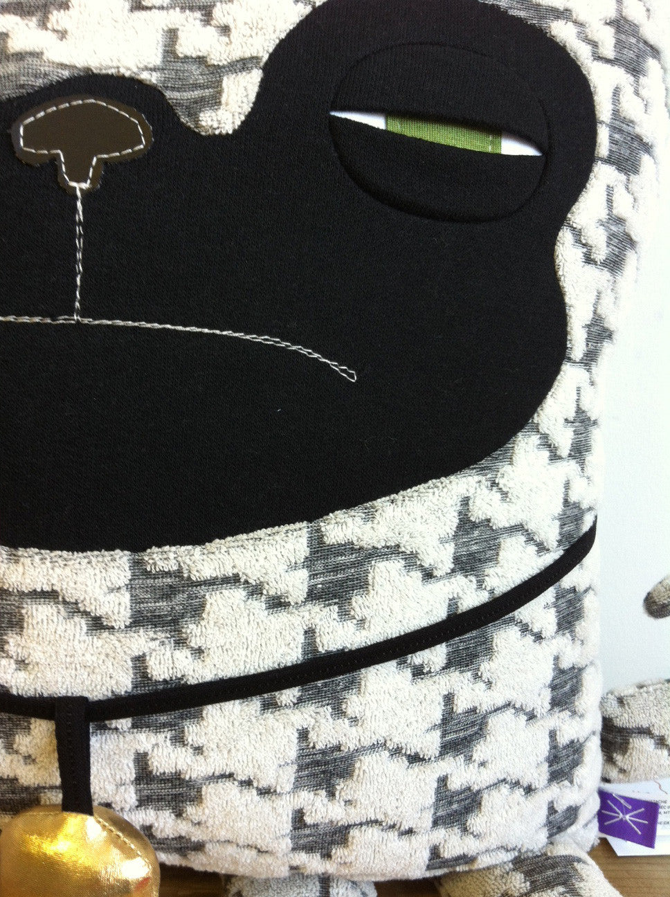 coussin décoratif pug