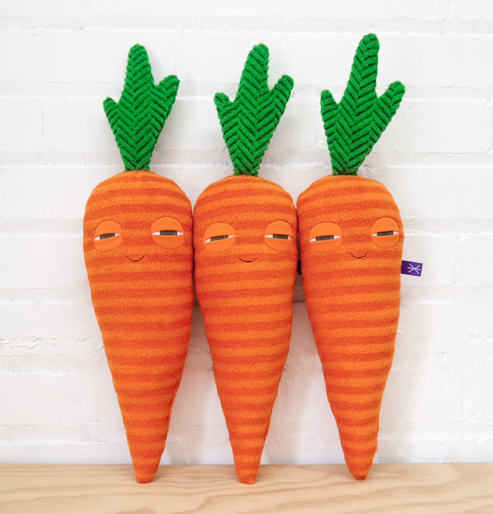 Trio de carottes Velvet Moustache
