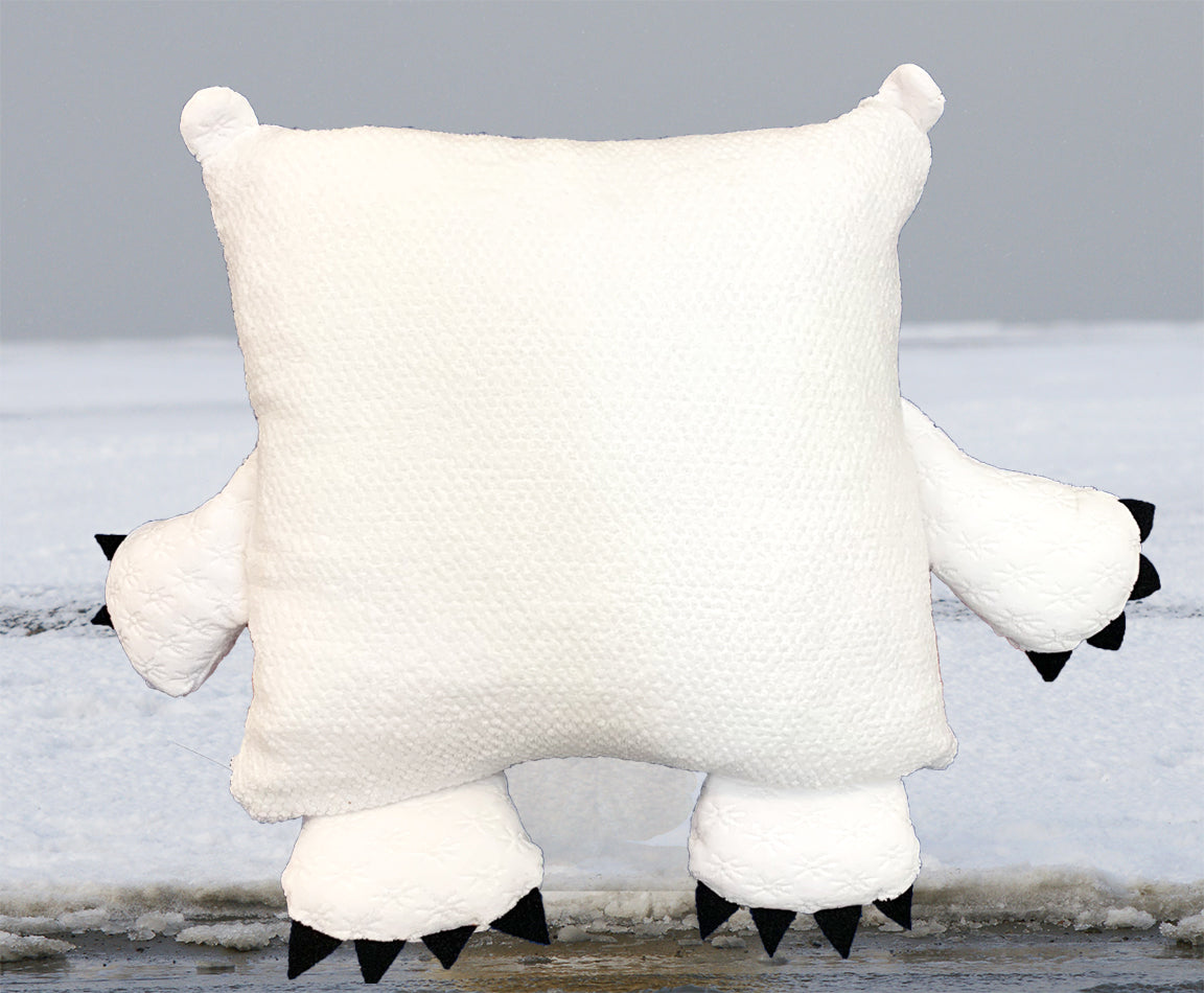 Ours Polaire coussin